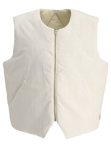 Buy StÜssy Reversible Quilted Vest Jacket Beige At 33 Off Editorialist