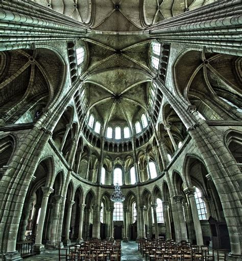 Panoramique Imposante De La Cath Drale Notre Dame De Laon La