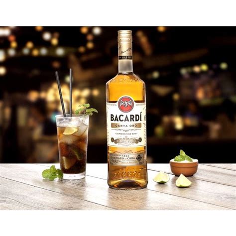 Bacardi Carta Oro Front Bebidas