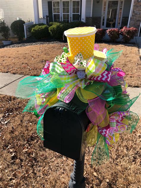 Spring Mailbox Topper From My Etsy Shop Https Etsy Listing