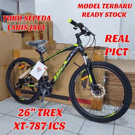 sepeda gunung mtb 26trex model terbaru, sepeda gunung murah ukuran 26 inch sepeda gunung TREX ...