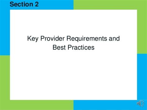 Requirements For All Waiver Providers