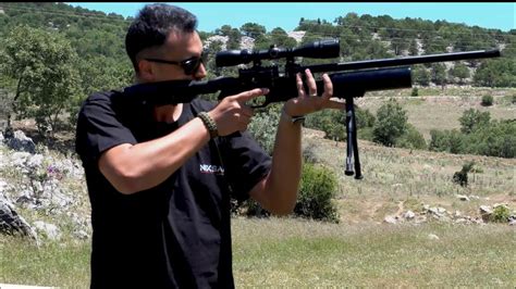 Niksan Defence Pcp Air Rifles Test Shots Youtube