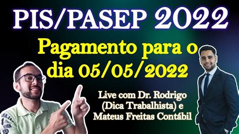 PAGAMENTO PIS PASEP 2022 RECEBIMENTO DIA 05 05 APOS REPROCESSAMENTO