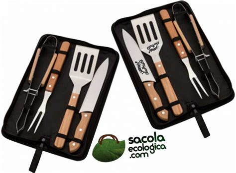 Brindes Para Churrasco Personalizado Sacola Ecol Gica