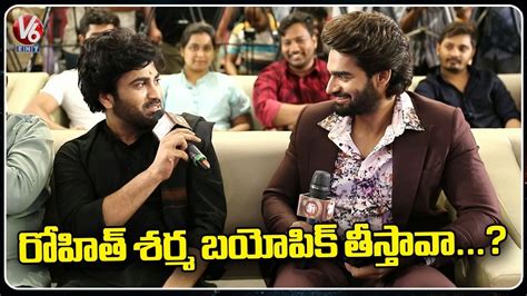 Karthikeya Questioning Sharwanand At Bhaje Vayu Vegam Pre Release Event