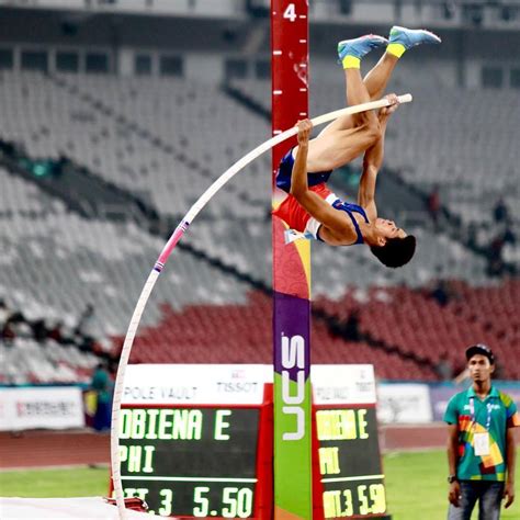 Obiena Pole Vault 3n2k 1gunccalm Filipino Pole Vaulter Ernest John