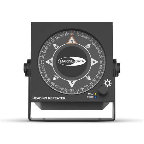 Marine Data Md77hrb Dial Compass Heading Repeater Display Elcome