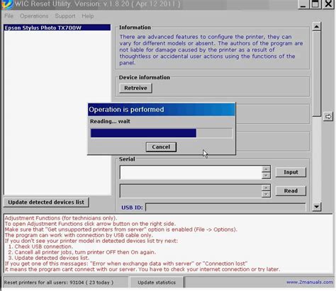 How To Read EEPROM And Make Dump File For Epson Printers By WIC Utility