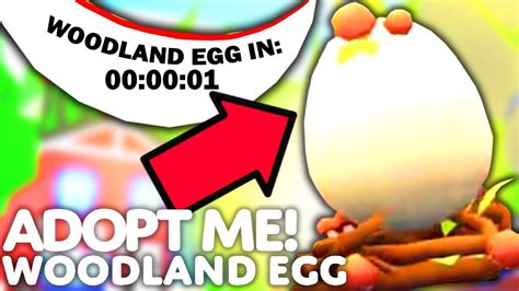 New Woodland Egg Confirmed Adopt Me Woodland Egg Update Release Date