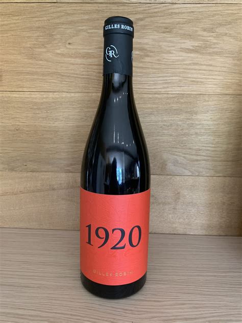 Crozes Hermitage Cuvée 1920 2019 75 Cl Gilles Robin