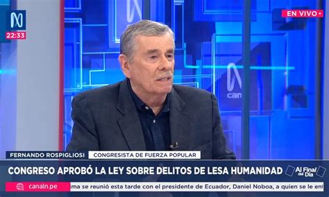 Fernando Rospigliosi No hay ningún terrorista que haya sido condenando