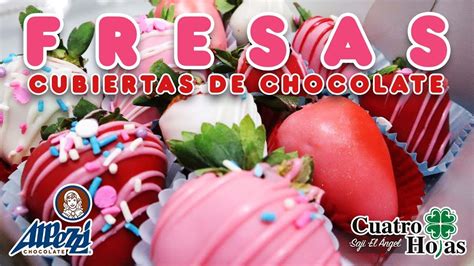 Fresas Con Chocolate Con Alpezzi Youtube