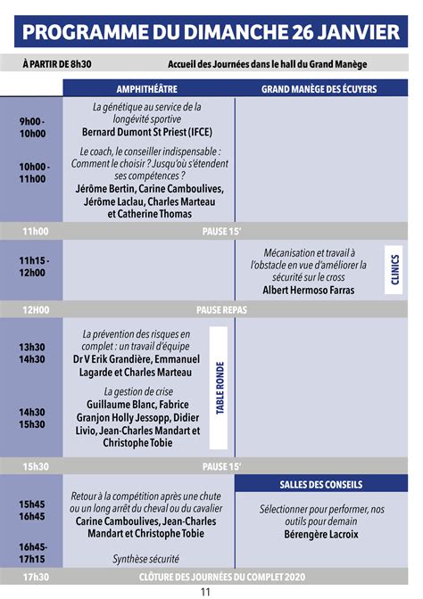 Journ Es Du Complet D Couvrez Le Programme D Taill France Complet