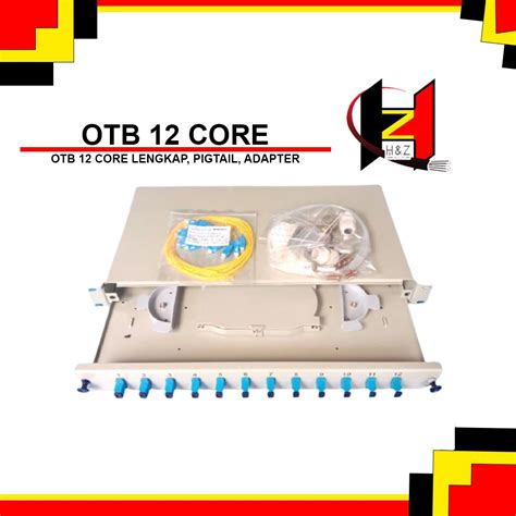 Otb 12 Core Lengkap Odf Roset 12 Core Lengkap Pigtail SC UPC FTTH