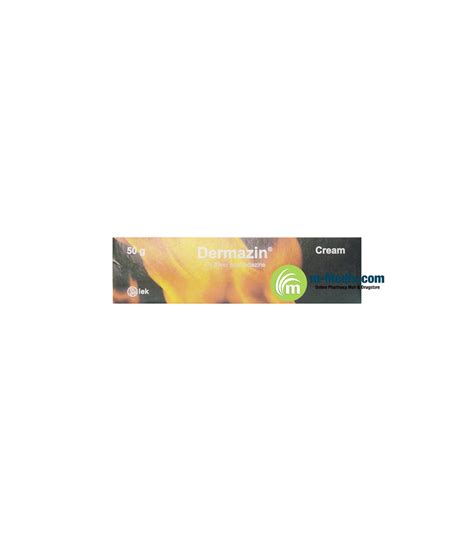 Dermazin 1 Silver Sulphadiazine Cream 50g M