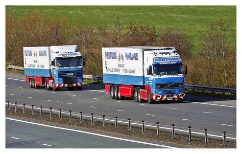 Mg4090dc Volvo Fh12 And Daf Xf Fridge Duo Pentons Haulage Flickr