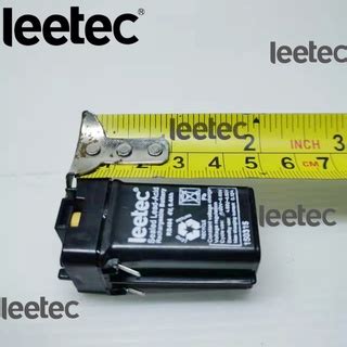 Rechargeable Battery Sealed Lead Acid 4V 0 9Ah 2 Pcs LEETEC RB409