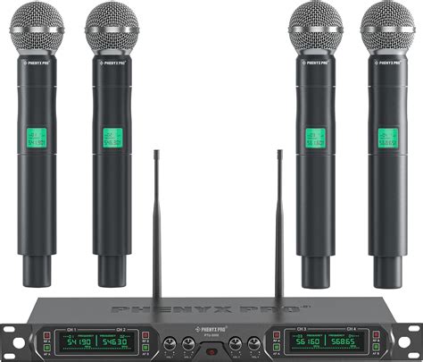 Amazon Wireless Microphone System Phenyx Pro Channel Uhf