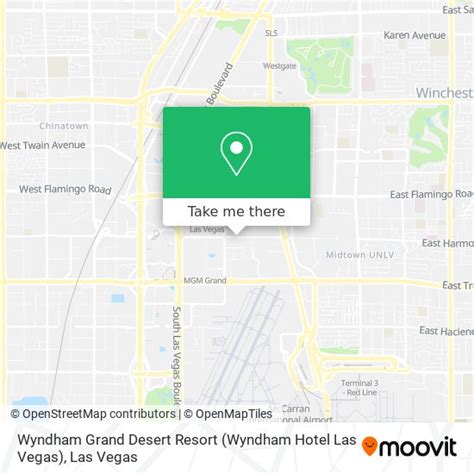 How to get to Wyndham Grand Desert Resort (Wyndham Hotel Las Vegas) in ...