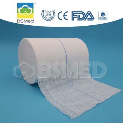 Hospital Medical Gauze Rolls Soft Touch 100 Cotton Material Custom Design