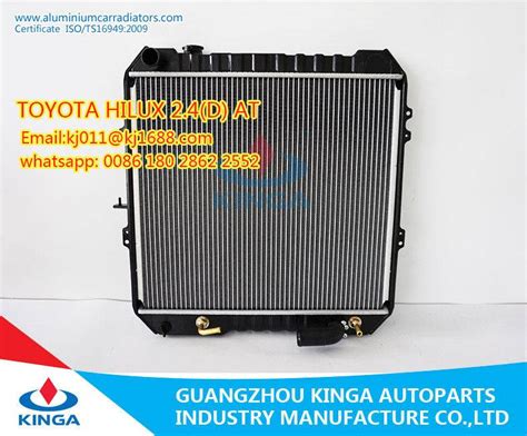 Kinga Radiators Radiadores TOYOTA HILUX 2 4 D AT Guangzhou Kinga