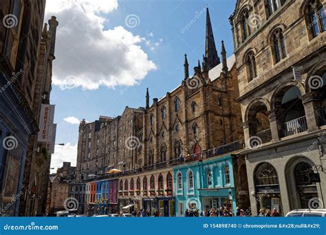 Victoria Street - Edinburgh, Scotland Editorial Image - Image of ...