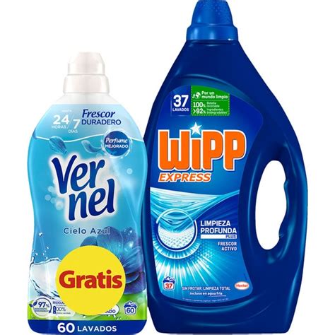 Wipp Express Detergente M Quina L Quido Gel Limpieza Profunda Plus