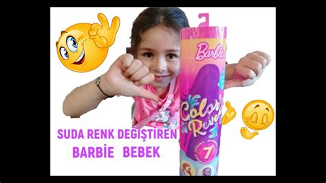 Barbie Color Reveal kutu açılımı Suda renk değiştiren barbie bebek kids