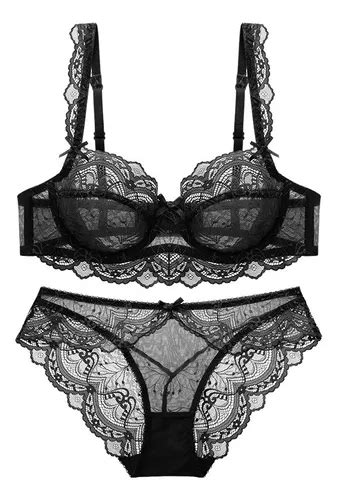 Conjunto De Suti S Femininos Plus Size Lingerie U Parcelamento Sem