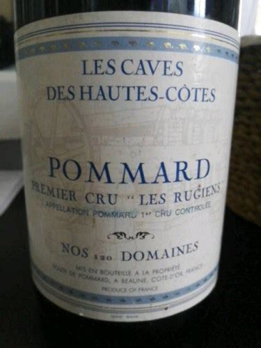 Les Caves Des Hautes Cotes Beaune Er Cru Les Tuvilains Vivino