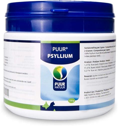 Puur Psyllium For Dogs And Cats 150g Uk Pet Supplies