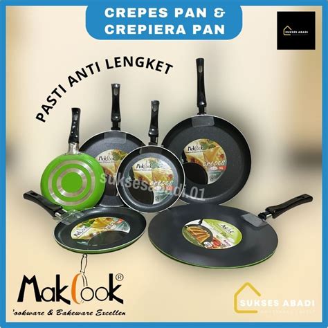 Jual Crepes Pan Cm Makcook Anti Lengket Wajan