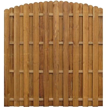 vidaXL Bois de Pin Imprégné Panneau de Clôture 180x180 cm Jardin Patio