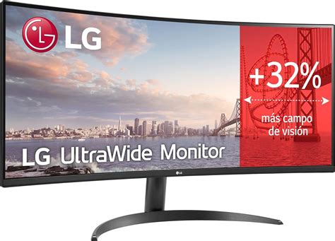 LG 34WR50QC B Monitor UltraWide Curvo 34 QHD 3440 1440px 21 9