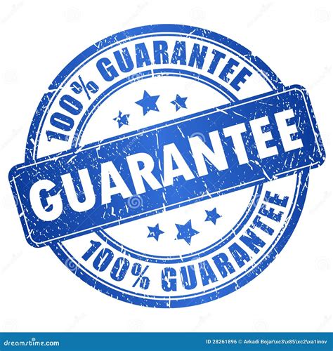 Guarantee Stamp Stock Vector Illustration Of Guaranteed