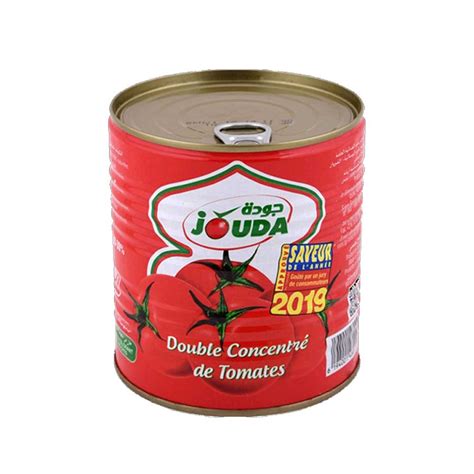 Double Concentré de tomate Jouda 800gr