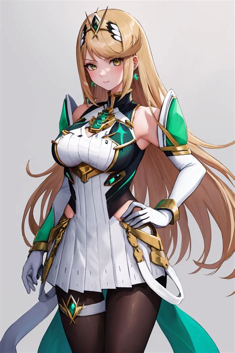 Ai Art Lora Model Mythra Hikari Xenoblade Chronicles Pixai