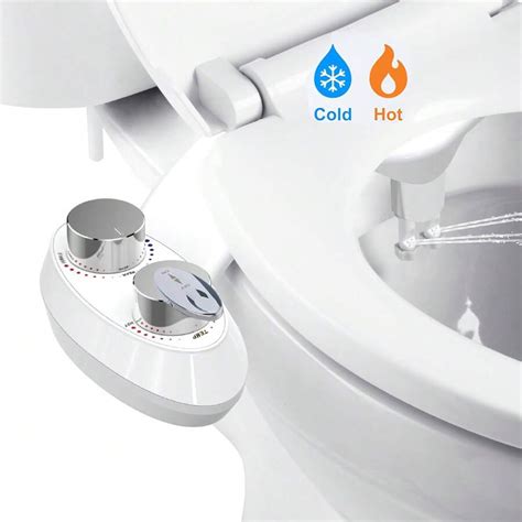 Hot And Cold Bidet Attachment For Toilet Ultra Slim Bidet Attachment Warm Water Non Electric