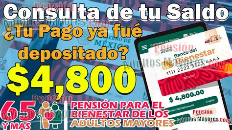 Consulta Si Tu Pensión Del Bienestar Ya Fué Depositada Cómo Consultar