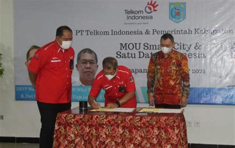 Tuntaskan Area Blank Spot Pemkab Paser Gandeng Pt Telkom Indonesia