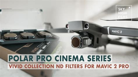 POLAR PRO CINEMA SERIES VIVID COLLECTION ND FILTERS FOR MAVIC 2 PRO