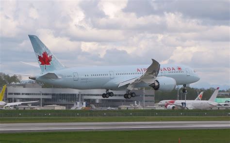 Air Canada Dreamliner Takes To The Skies Wingborn Ltd