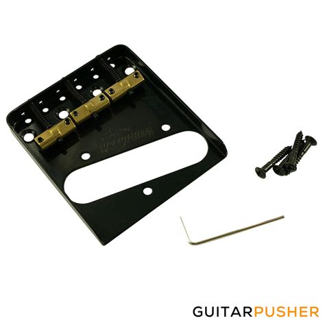 Wilkinson Compensated 3 Saddle Guitar Bridge Telecaster Guitarpusher