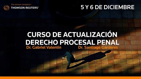 Curso De Actualizaci N Derecho Procesal Penal Youtube