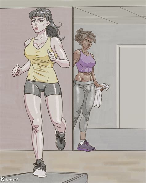 Gym Rivals By Kataaoyoc Hentai Foundry