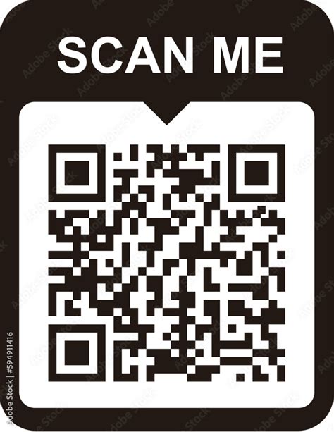 Qr Code Scan Icon Scan Me Frame Qr Code Scan For Smartphone Qr Code