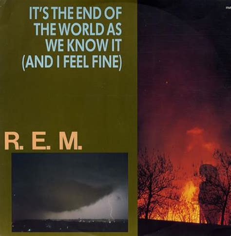 Rem Its The End Of The World As We Know It Uk 12 Vinyl Single 12