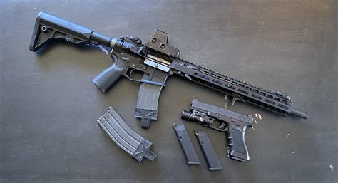 My New Ghk Glock With My Kwa Radian Mod1 Love These Suckers R