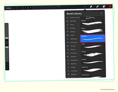 Como desenhar linhas suaves estabilização de traçado no Procreate